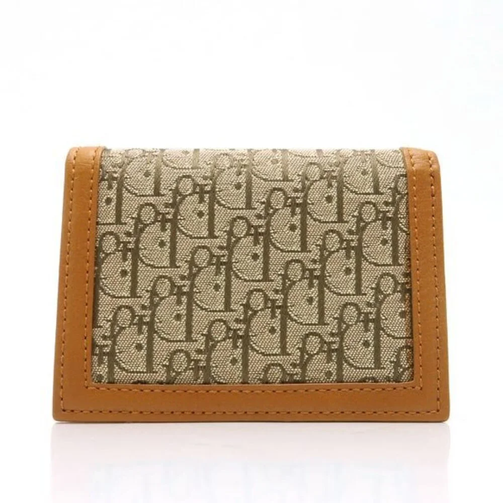 Christian Dior Street Chic Card Case Business Card Holder 0056 Trotter Canvas